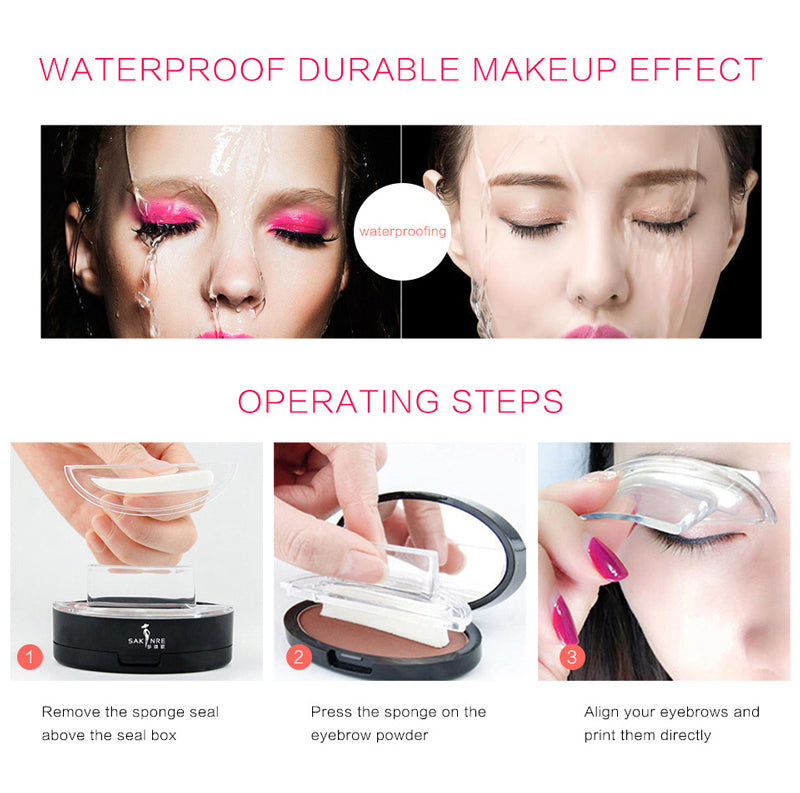 Waterproof Eyebrow Stamp - Womenwares.com