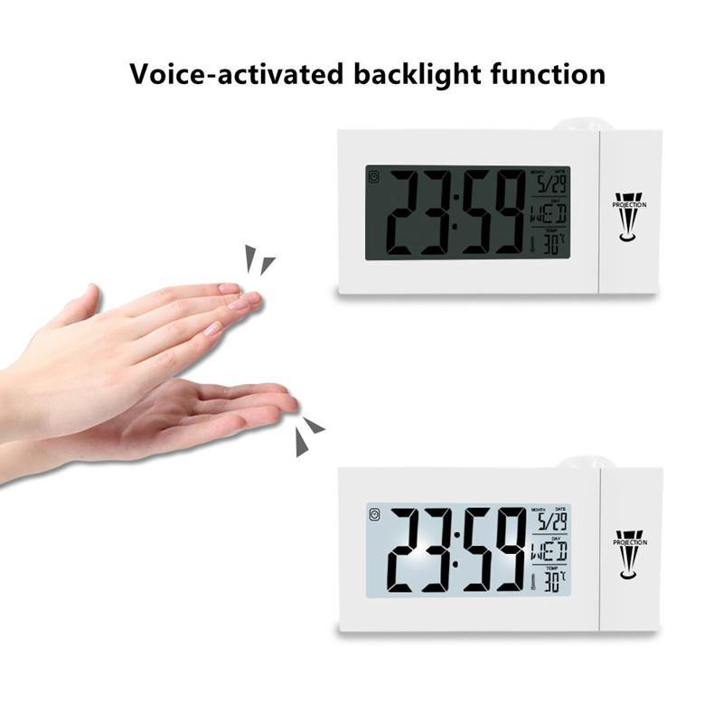 sharp projection alarm clock