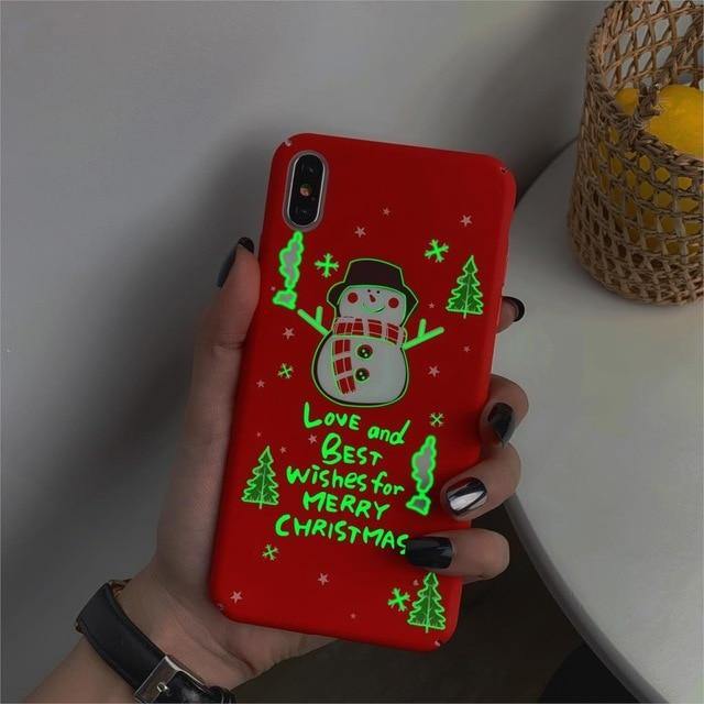 Christmas Luminous Phone Case - Womenwares.com