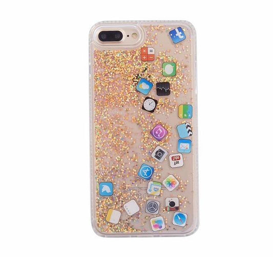 Anti-Knock Dynamic Quicksand Case For iPhone - Womenwares.com