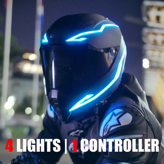 LED light Riding Signal Helmet - Womenwares.com