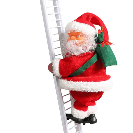 santa climbing ladder target