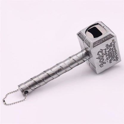 The Avengers Keychain Key Ring Thor Hammer Bottle Opener - Womenwares.com