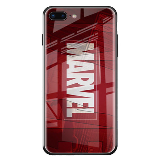 Marvel Luminous Tempered Glass Case For iPhone - Womenwares.com