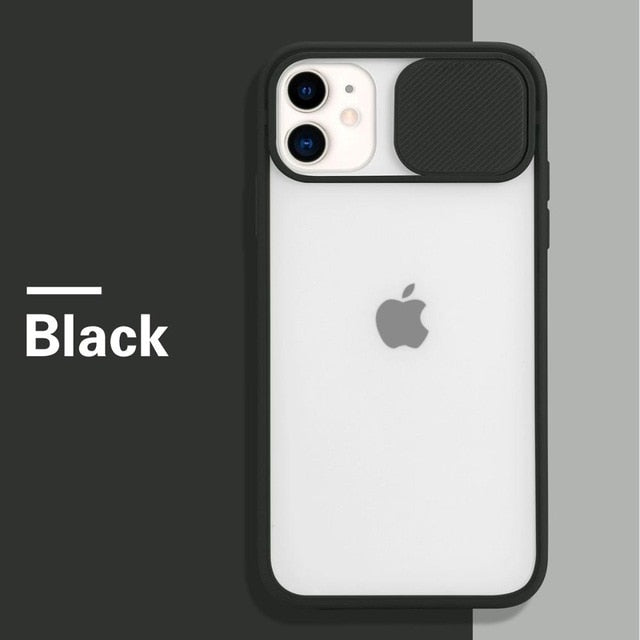 iphone 12 pro max camera protector case - Black